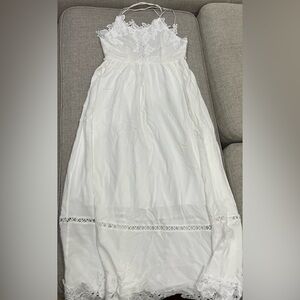 Elegant White Women's Skirt